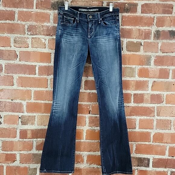 Citizens of Humanity Dita Petite Bootcut Leg denim jeans 29 - Picture 2 of 14